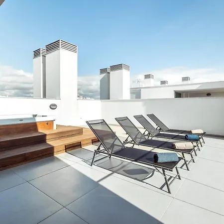 Penthouse Isabela Vistamar - Rooftop & Jacuzzi Albufeira