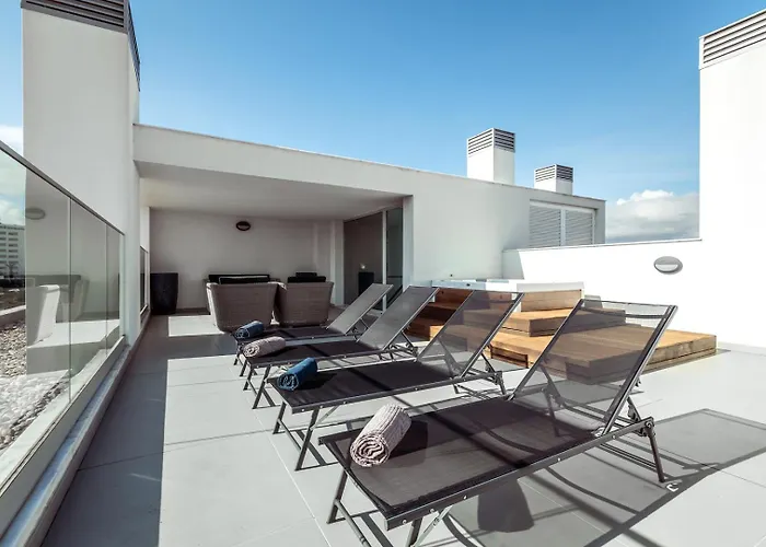 Penthouse Isabela Vistamar - Rooftop & Jacuzzi Appartement Albufeira